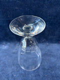 Set Of 3 Fostoria Footed Glasses