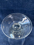 Set Of 3 Fostoria Footed Glasses