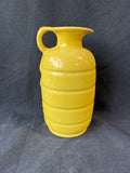 Frankoma Yellow Pottery Pitcher