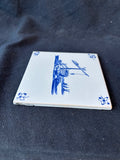 Colonial Williamsburg Delft Blue And White Ceramic Tile *Read Description*