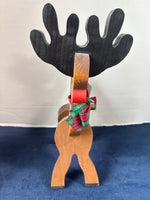 Wooden Rudolph the Red-Nosed Reindeer