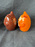 Pair Of Give Thanks Owl Salt & Pepper Shaker Set