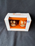 Pair Of Give Thanks Owl Salt & Pepper Shaker Set