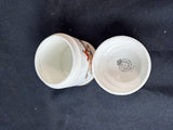 Royal Worcester Fox Hunt Pattern Cigarette Box Smoke Lot 3 PCs