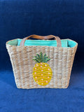 Straw Pineapple Shoulder Bag