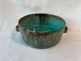 Studio Art Pottery Bowl W/Handles