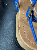Merona Women’s Size 8 Colbalt Blue Flat Sandals, Tag Still Attached (DD) *Read Description*