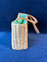 Straw Pineapple Shoulder Bag