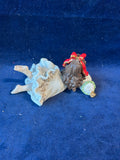 (A)Lenox Fireplace Collection Sleeping Girl Sculpture