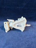 (A)Lenox Fireplace Collection Sleeping Girl Sculpture