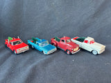 Lot Of 4 Hallmark Truck Keepsake Ornaments (AA)