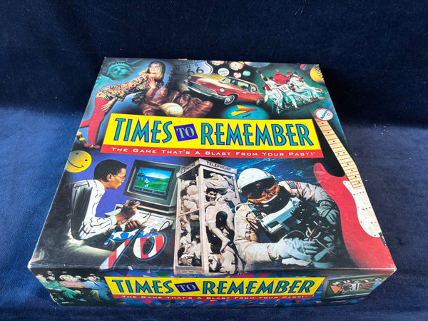 Times To Remember Board Game