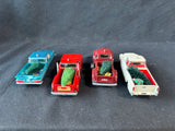 Lot Of 4 Hallmark Truck Keepsake Ornaments (AA)
