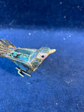 Abalone Shell Opalescent Bird Figurine *Read Description*