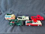 Lot Of 5 Hallmark Truck/Van Keepsake Ornaments (BB)