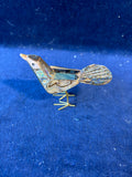 Abalone Shell Opalescent Bird Figurine *Read Description*