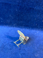 Abalone Shell Opalescent Bird Figurine *Read Description*
