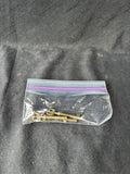 Lot Of 3 Brass Skeleton Keys