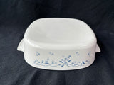 Corning Ware Provincial Blue Casserole Dish