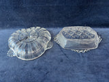 Pair Of Glass Dishes