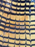 Williamsburg Restoration Stoneware Pottery Yellow And Brown Dish (A)