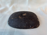 Williamsburg Restoration Stoneware Pottery Yellow And Brown Dish (B)