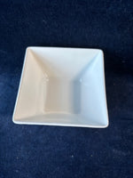 Set Of 4 Roscher & Co Mesh Square Bowl Small Porcelain Dishes