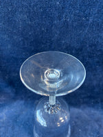 Set Of 4 Fostoria Crystal Poetry Water Goblets