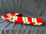 Ceramic Candy Cane Serving Dish