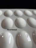 Sonoma Goods For Life Ceramic Deviled Egg Platter