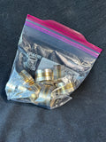 Set Of 8 Regal Quality Silver/Bronze Napkin Rings