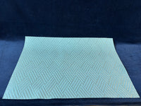 Set Of 7 Blue And Gold Placemats