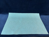 Set Of 7 Blue And Gold Placemats