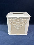 Beige Tissue Cover Box