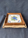De Porceleyne Fles Wood Framed Delft Tiles (B)