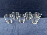Set Of 6 Whisky Rocks Lowball Glasses