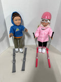 Pair Of Dolls w/Accessories (B)