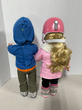 Pair Of Dolls w/Accessories (B)