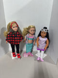 Lot Of 3 Dolls (E)
