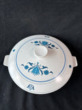 Noritake Progression Blue Haven Lidded Casserole Dish