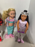 Lot Of 3 Dolls (E)