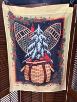 Pair Of Large Holiday Garden Flags