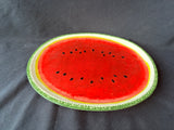 Magenta Watermelon Slice Shaped Serving Dish