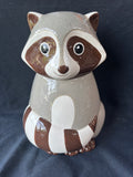 World Market Ceramic Raccoon Cookie Jar *Read Description*