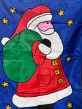 Pair Of Large Holiday Garden Flags