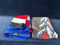 Pair Of Large Holiday Garden Flags