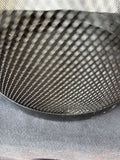 Black Mesh Waste Basket
