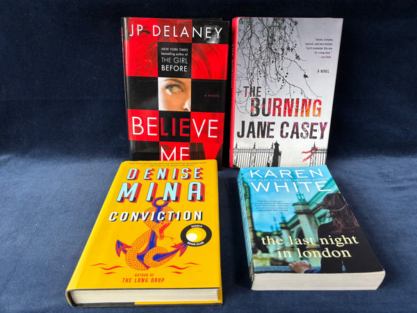 (B)Lot Of Fiction Books (4)