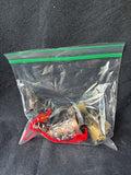 Pair of Asian Inspired Dragon Bell Hanging Ornaments