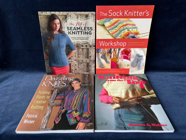 (A)Knitting Book Lot (4)